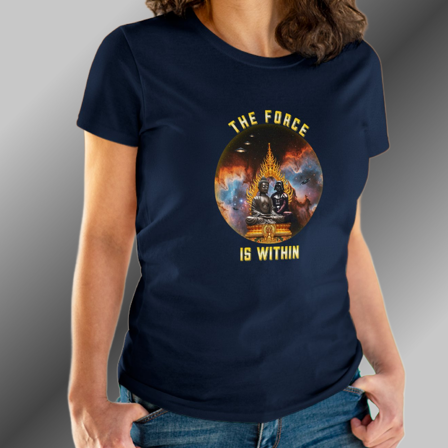 THE FORCE IS WITHIN-Women's Tight Fit