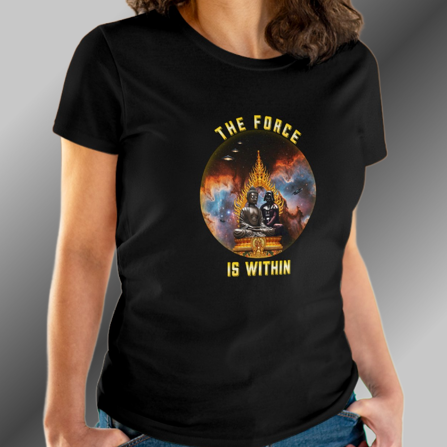 THE FORCE IS WITHIN-Women's Tight Fit