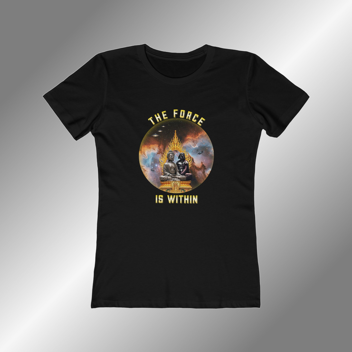 THE FORCE IS WITHIN-Women's Tight Fit