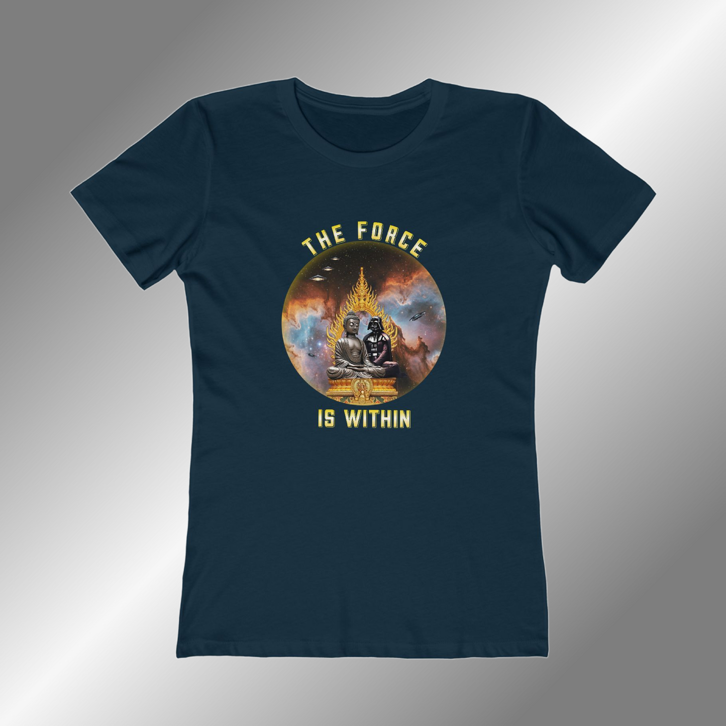 THE FORCE IS WITHIN-Women's Tight Fit