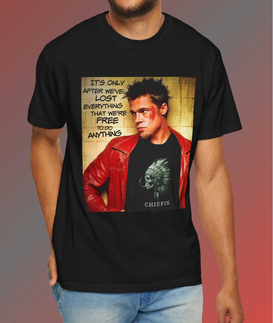 TRIBUTE TO FIGHT CLUB TYLER DURDEN -Unisex T-shirt